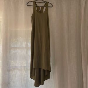 Athleta Presidio Dress High-Low Maxi (Small Tall)